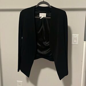 BCBGeneration Black Blazer Tailored Open Front Design